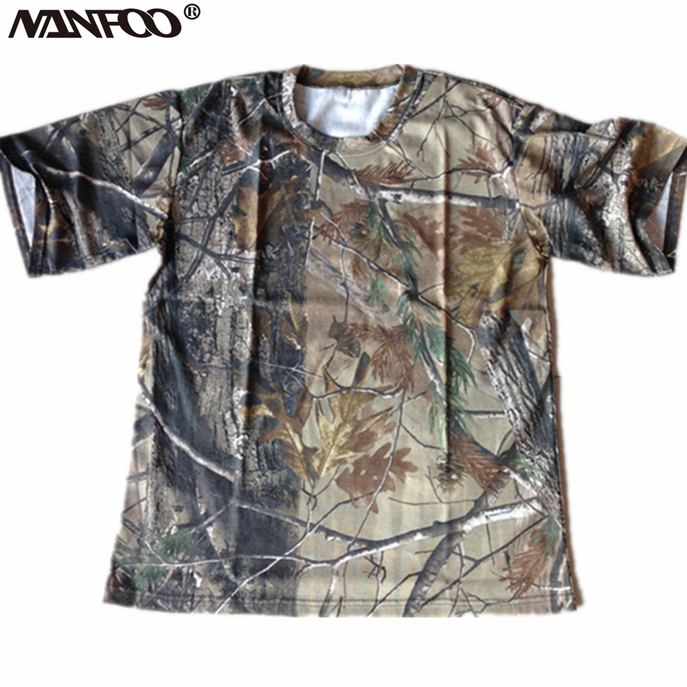 Hunting And Outdoor Shows - T-shirt estiva da uomo a maniche