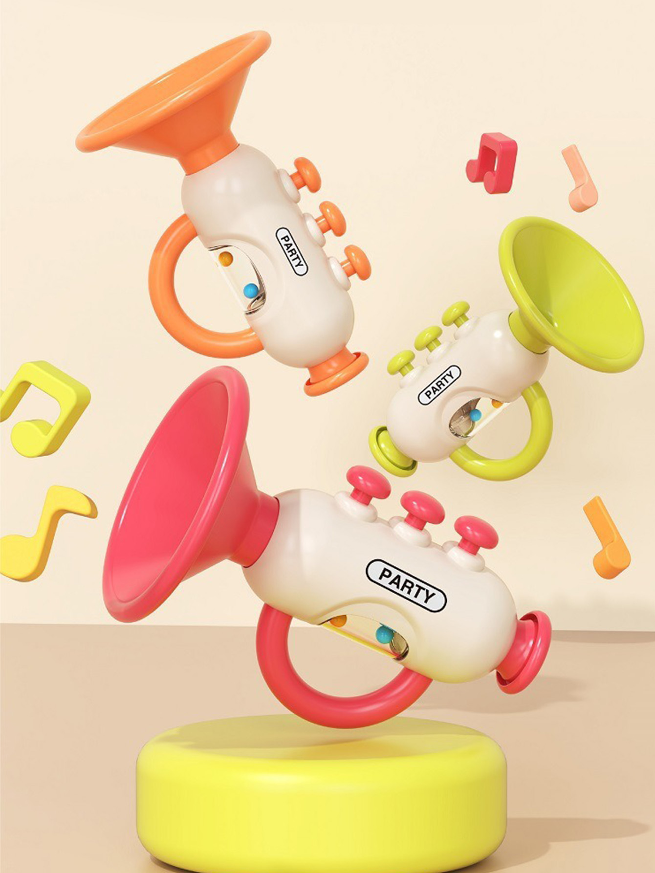 Game Call Whistle - Tromba giocattolo per bambini, strumento musicale