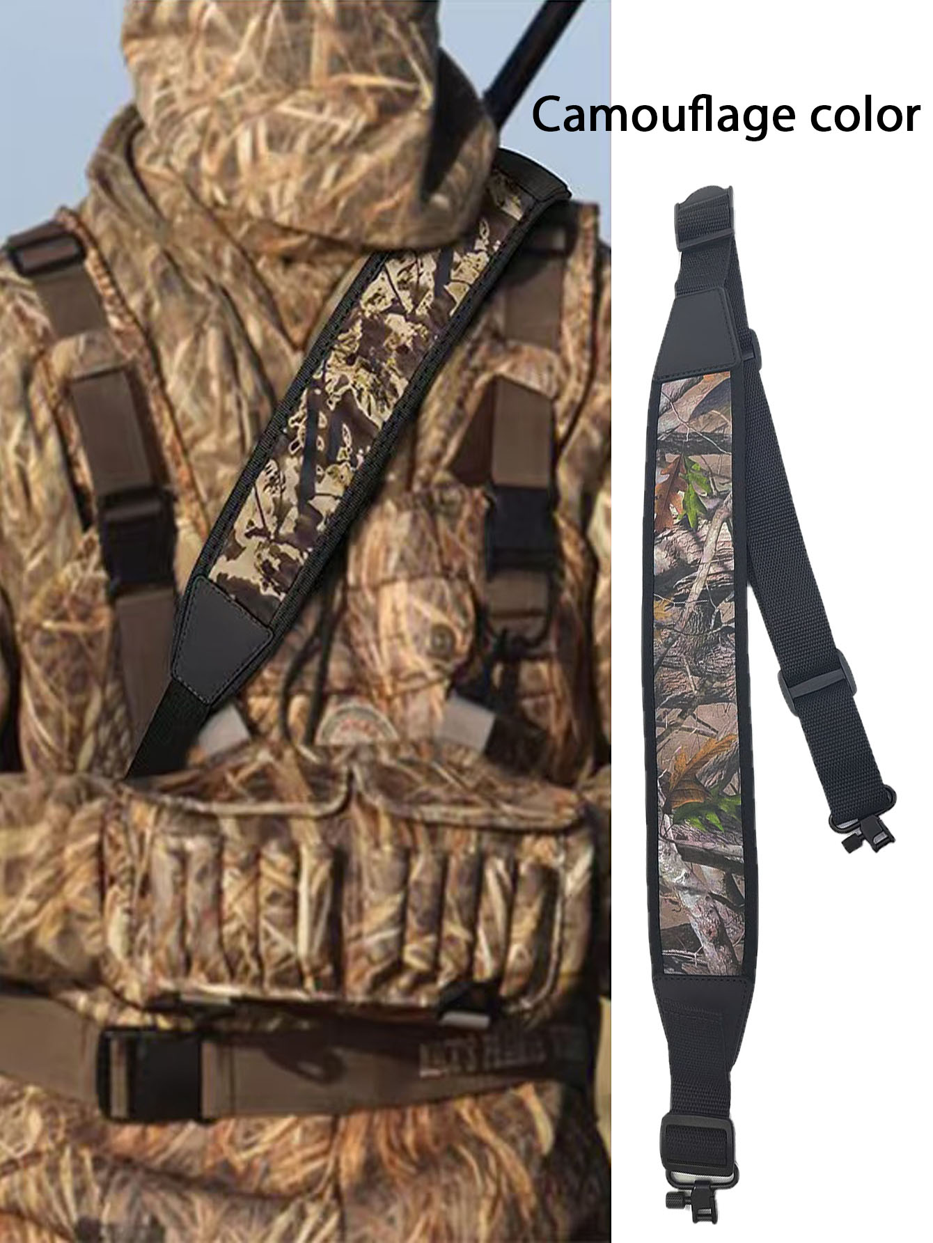 Hunting Outdoors - Tracolla da Caccia Multifunzionale, Cintura Tattica