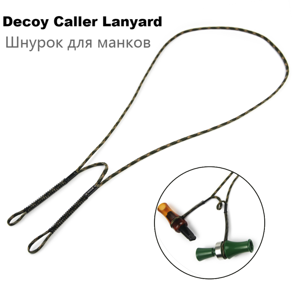 Game Call Whistle - Caccia anatra chiamata cordino esche da