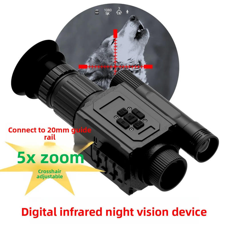Outdoor Hunting Video Camera - Telecamera HD a Infrarossi e Telescopio