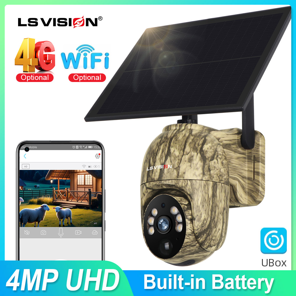 Outdoor Hunting Camera Wireless - LS VISION 2K Telecamera di sicurezza