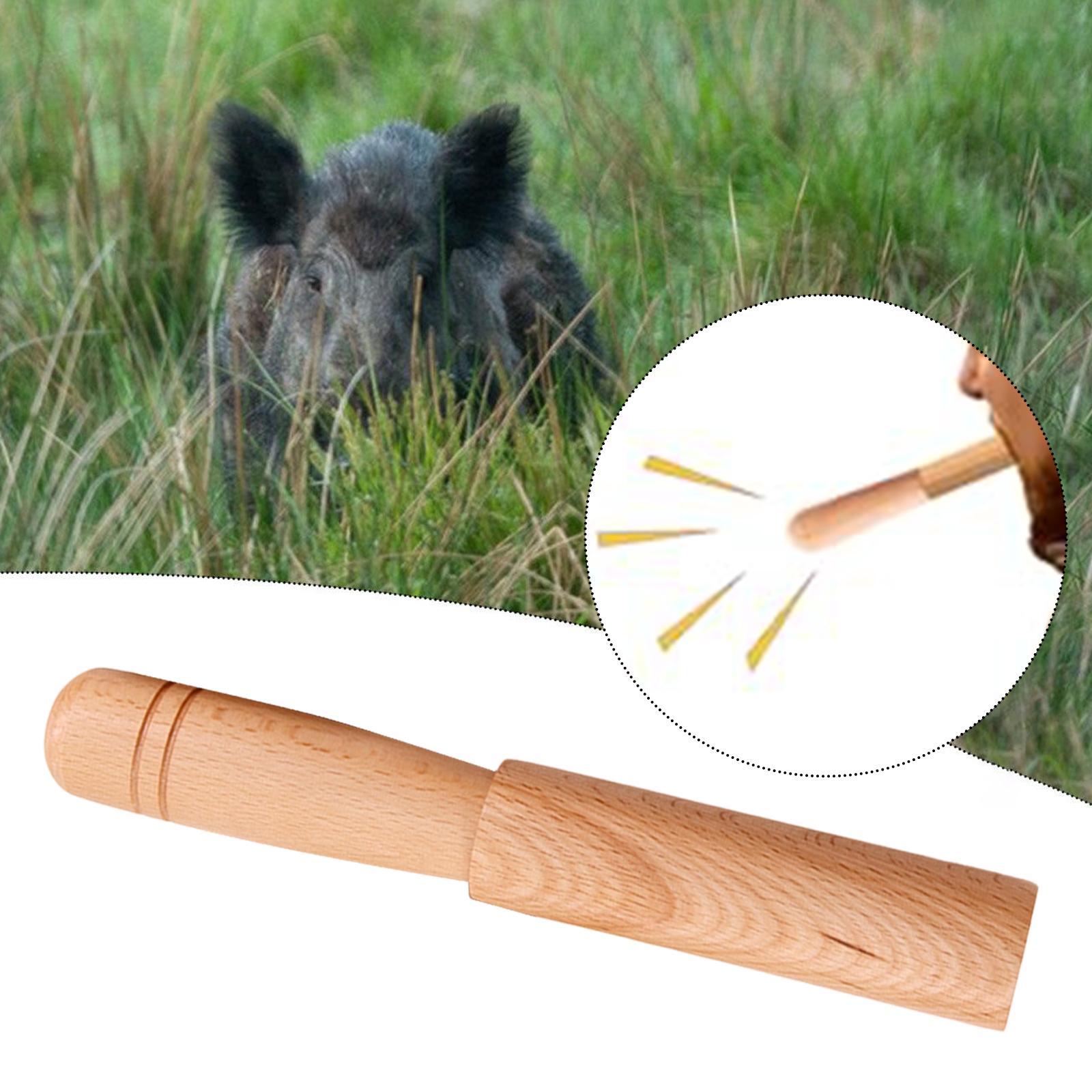 Game Call Whistle - Richiamo Naturale per Cinghiali in Legno,