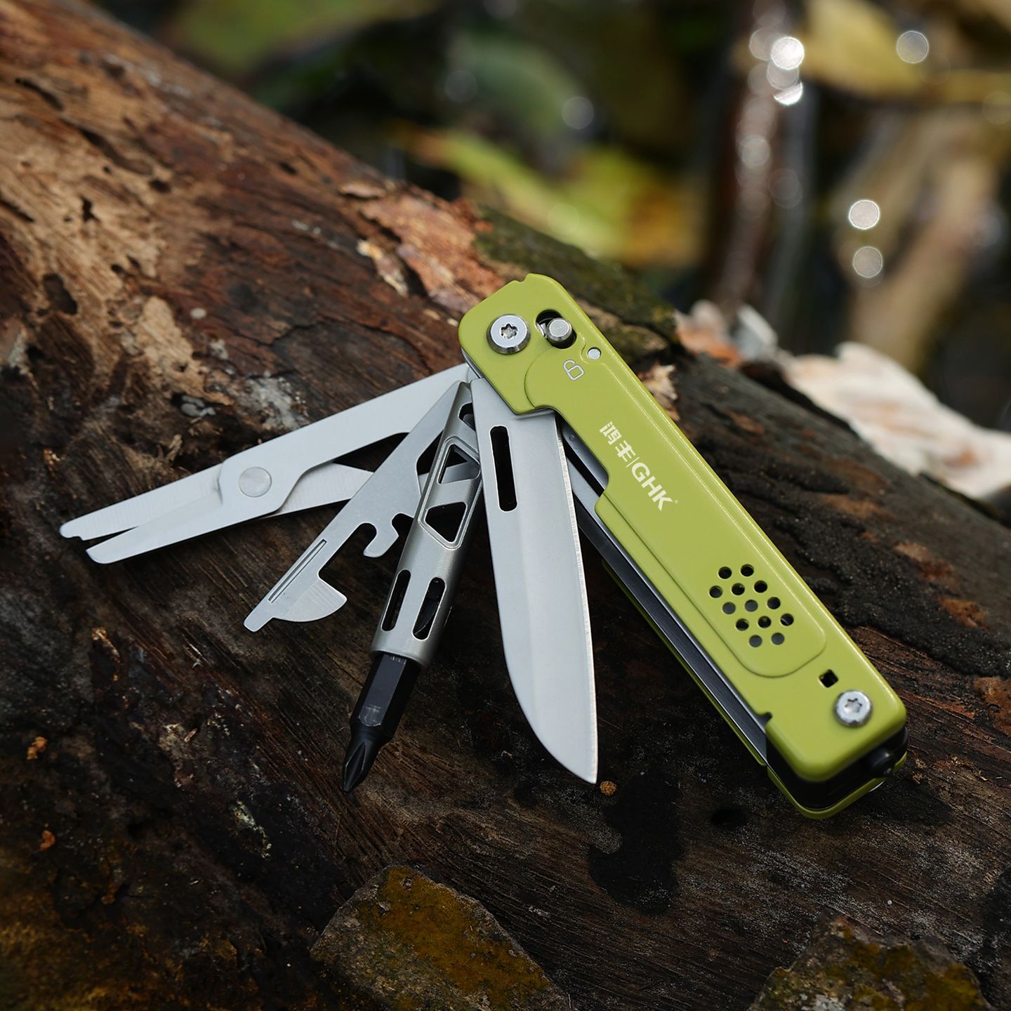 Hunting Camp Outdoor Supplies - GRAND HARVEST Mini Multi-utensile Portatile per