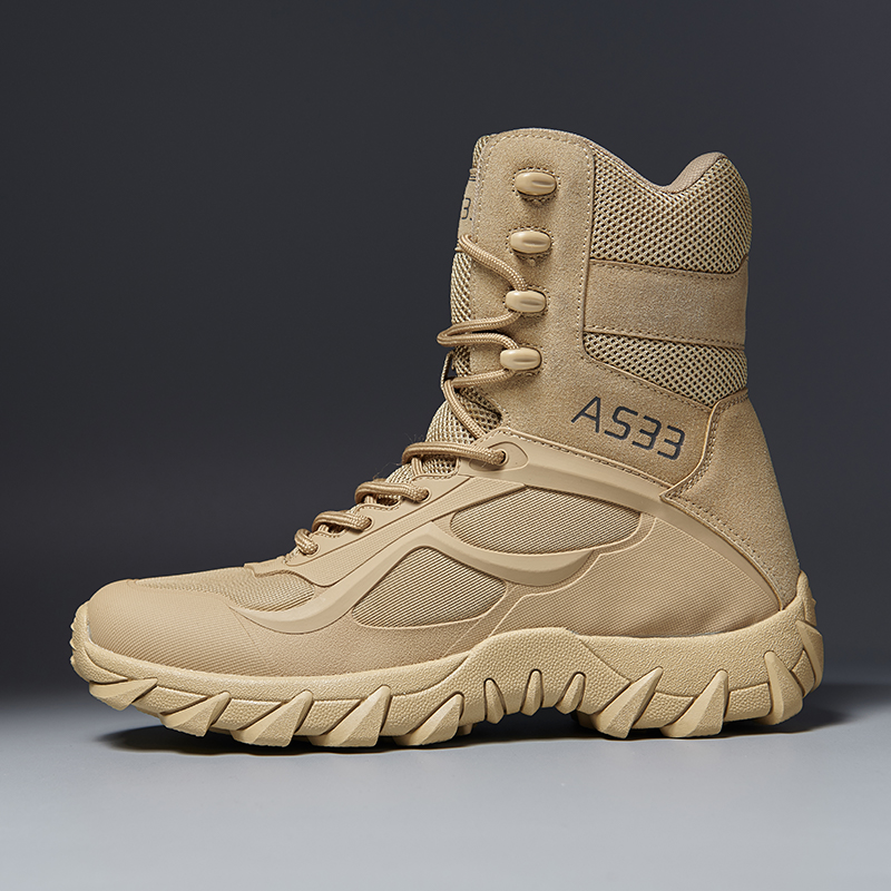 Hunting Outdoor Brand - Scarpe tattiche da uomo, antiscivolo, di