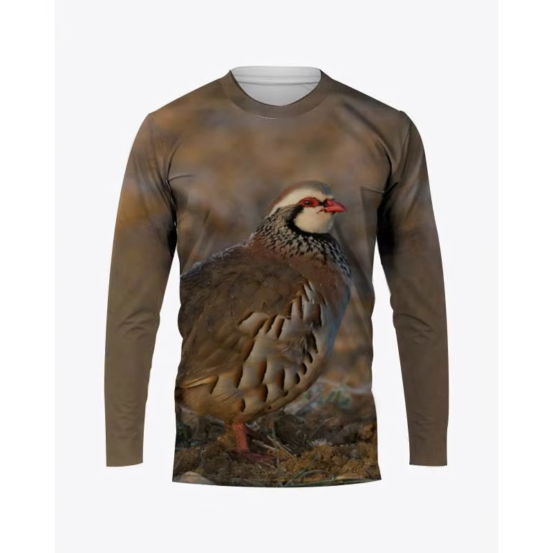 Hunting Quail - Camouflage Caccia Animali Quaglia Grafica T-shirt