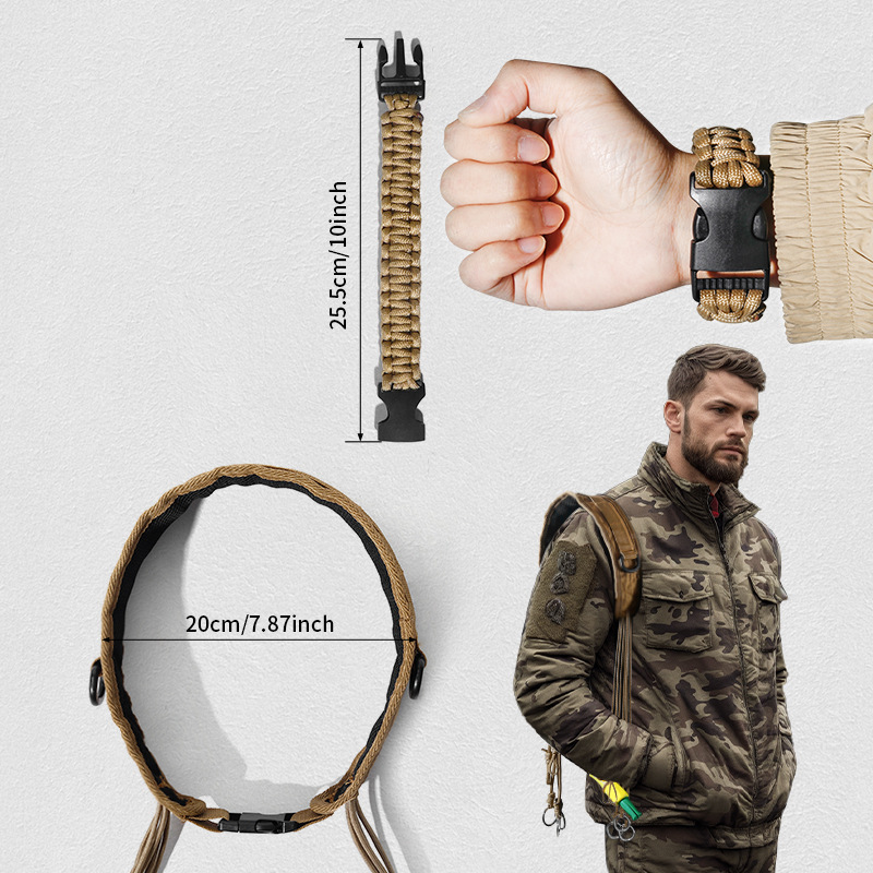 Hunting Camp Outdoor Supplies - Collare per attrezzatura da esterno, forniture