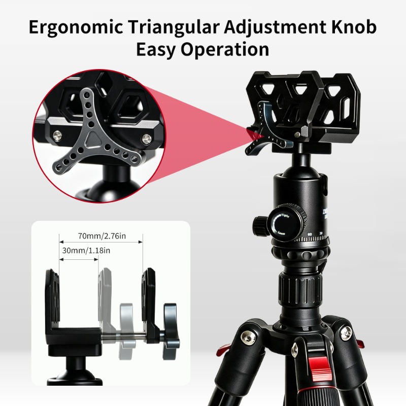 Outdoor Hunting Video Camera - Treppiede Tattico da Esterno in Lega