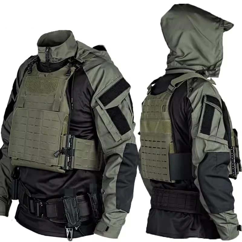 Hunting Outdoors - Set Camicia e Pantaloni Tattici CP