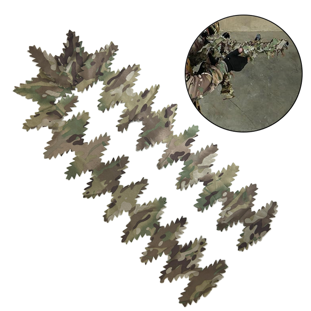 Ghillie Suit Woodland - Strisce mimetiche per taglio laser 3D