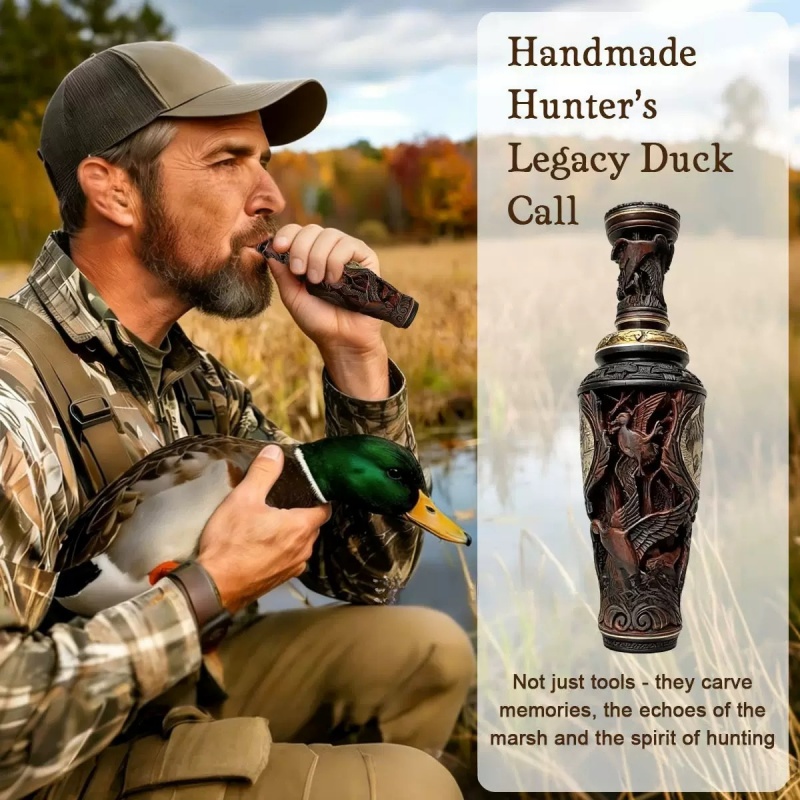 Game Call Whistle - Richiamo per Anatre Portatile da Esterno,