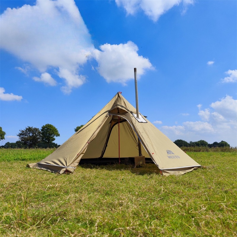 Hunting Camp Outdoor Supplies - Tenda piramidale grande da campeggio invernale