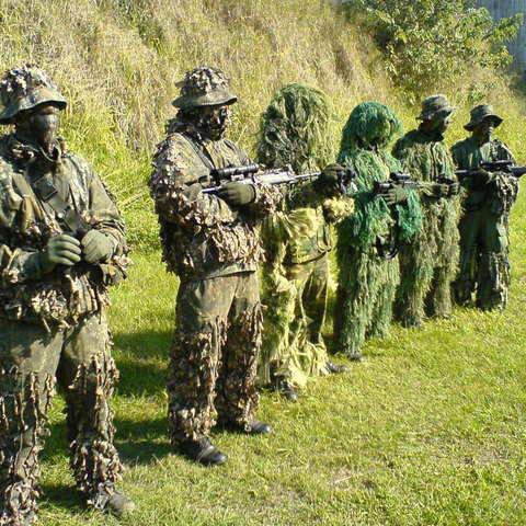 Sniper CS Abbigliamento Mimeti - Ghillie Suit Woodland recensione e prezzo