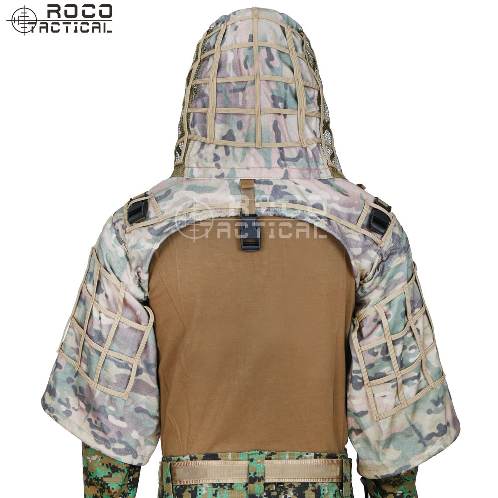 ROCOTACTICAL Militare Sniper G - Ghillie Suit Woodland recensione e prezzo