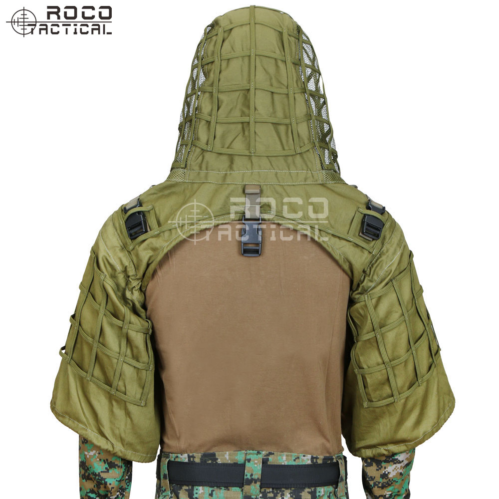 ROCOTACTICAL Militare Sniper G - Ghillie Suit Woodland recensione e prezzo