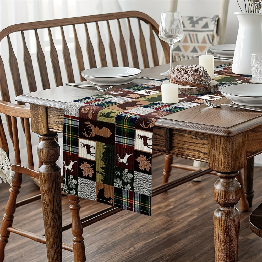 1 runner da tavolo vintage da  - Outdoor Hunting Table recensione e prezzo