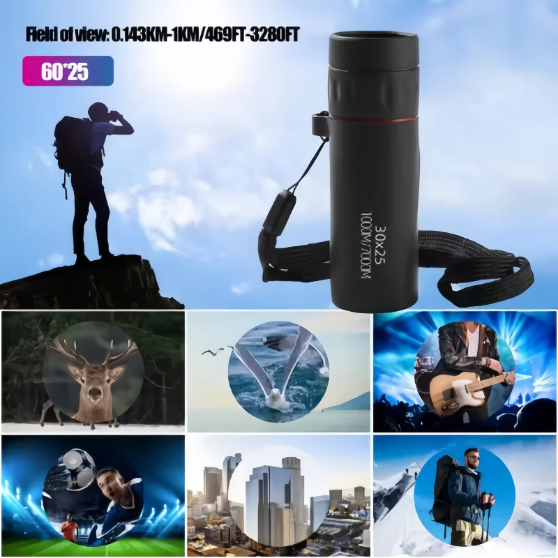 Telescopio Monoculare 2000x25, - Outdoor Hunting Products recensione e prezzo