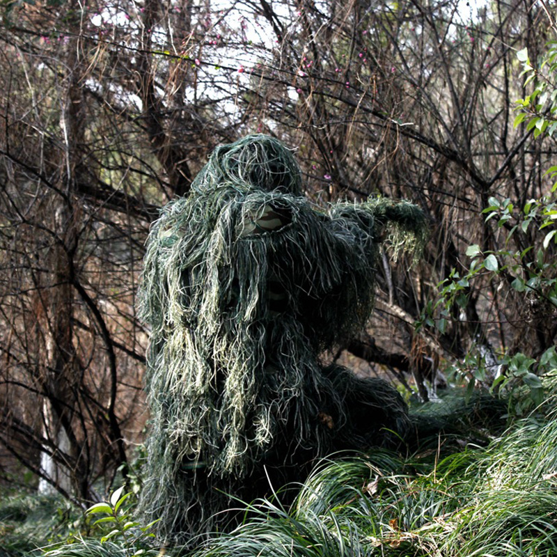 Tuta mimetica per bambini adul - Ghillie Suit Woodland recensione e prezzo