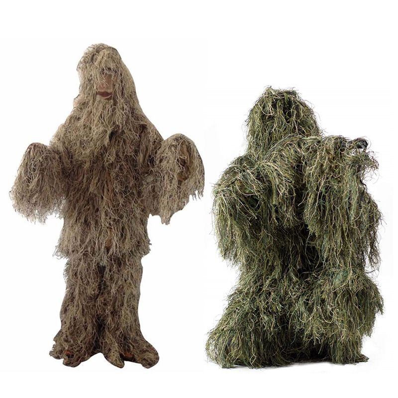 Tuta mimetica per bambini adul - Ghillie Suit Woodland recensione e prezzo