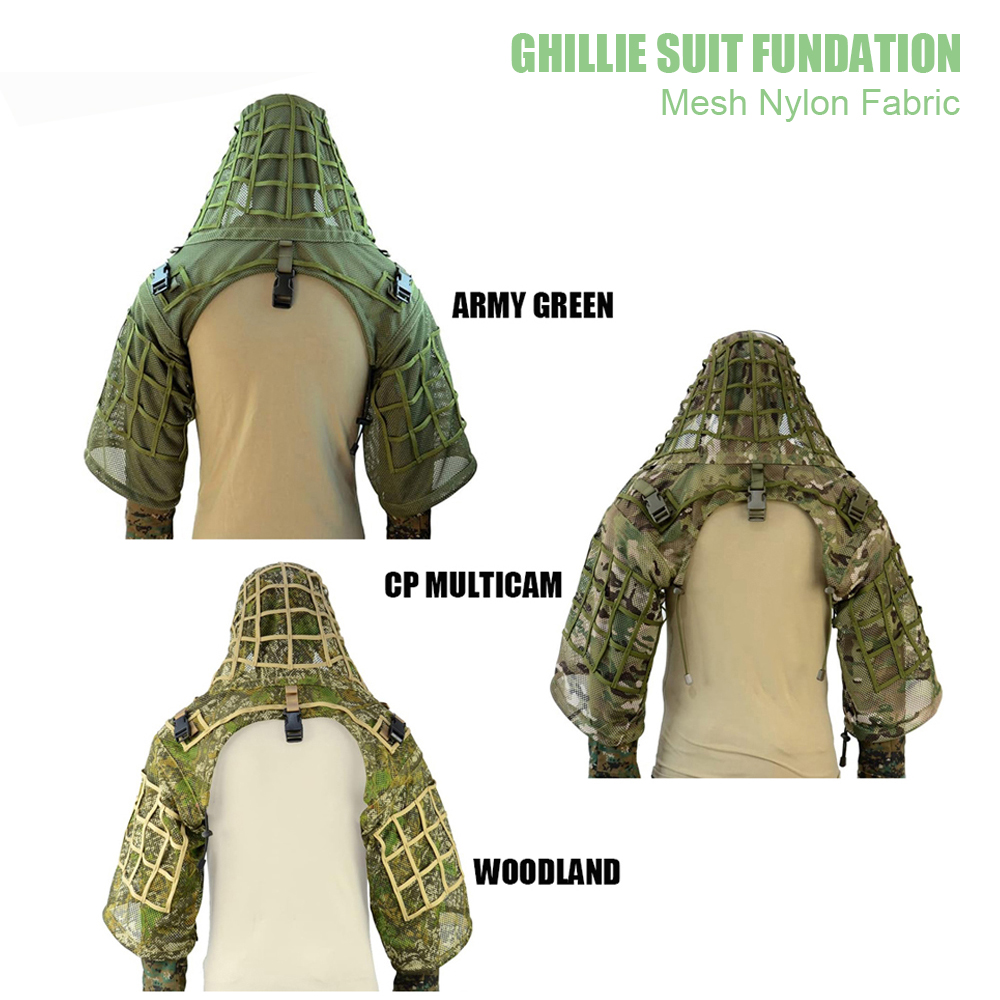 Fondotinta Ghillie Suit, Ponch - Ghillie Suit Woodland recensione e prezzo
