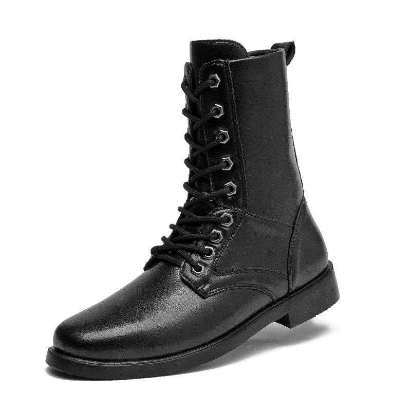 Stivali in Pelle Alti da Uomo, - Hunting Outdoor Boots recensione e prezzo