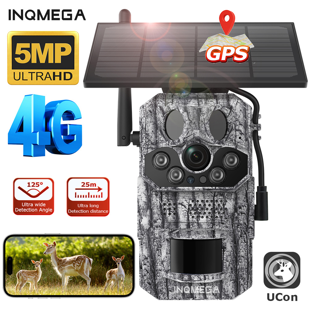 INQMEGA4G 2K 5MP PIR Movimento - Outdoor Hunting Video Camera recensione e prezzo