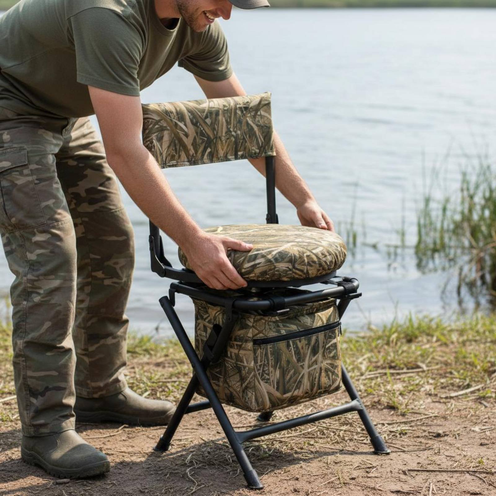 Sedia da Pesca Pieghevole, Sga - Hunting And Fishing Outdoor Chairs recensione e prezzo