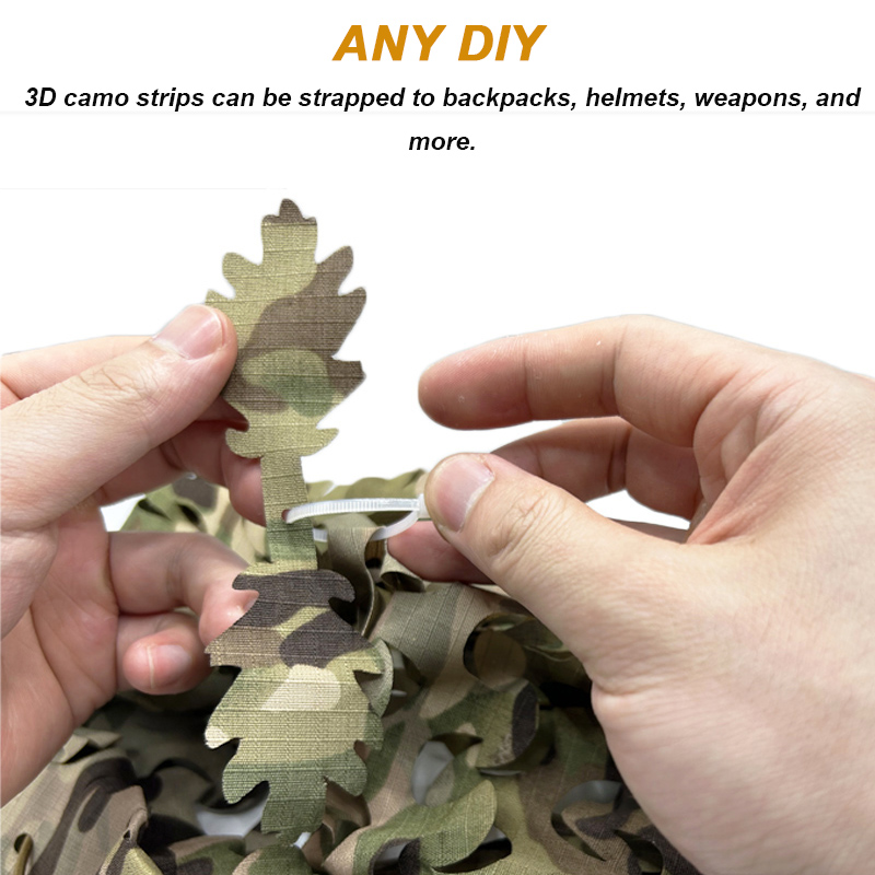 5 pz/set 3D Strisce Camouflage - Ghillie Suit Woodland recensione e prezzo