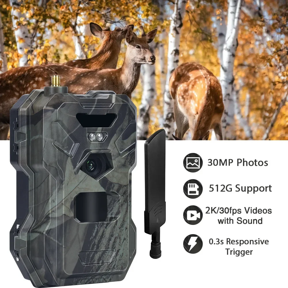 HC-880Pro 4G 30MP HD 2K Vision - Outdoor Hunting Camera Wireless recensione e prezzo