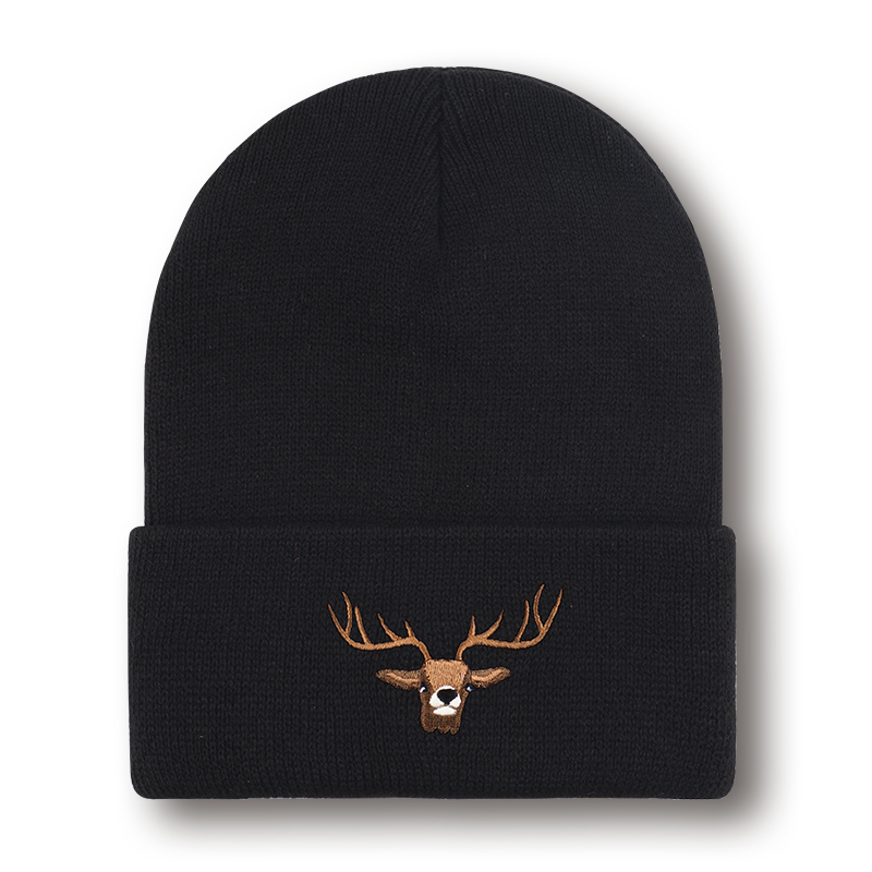 Cappello in maglia ricamato co - Hunting Outdoor Christmas Decorations recensione e prezzo