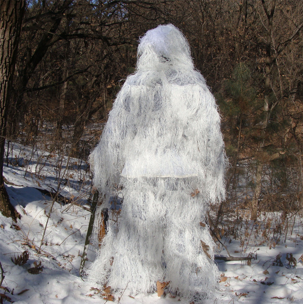 Inverno 3D Bianca Neve Ghillie - Ghillie Suit Woodland recensione e prezzo