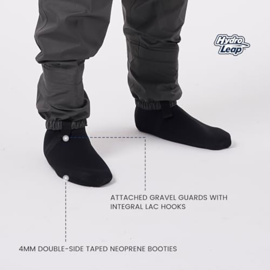 Salopette da pesca con piedini - Fishing Waders Breathable recensione e prezzo