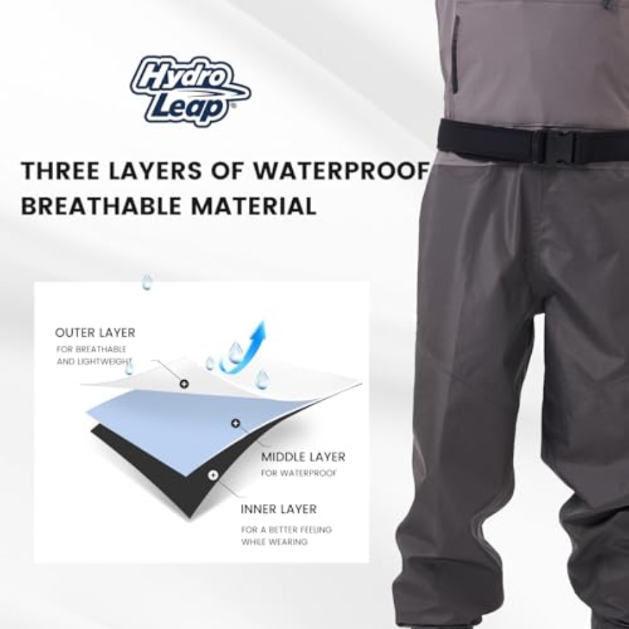Salopette da pesca con piedini - Fishing Waders Breathable recensione e prezzo