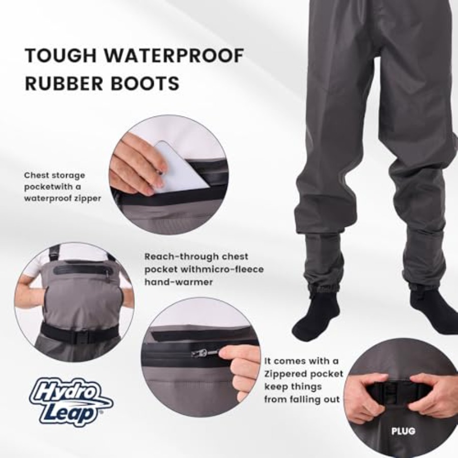 Salopette da pesca con piedini - Fishing Waders Breathable recensione e prezzo
