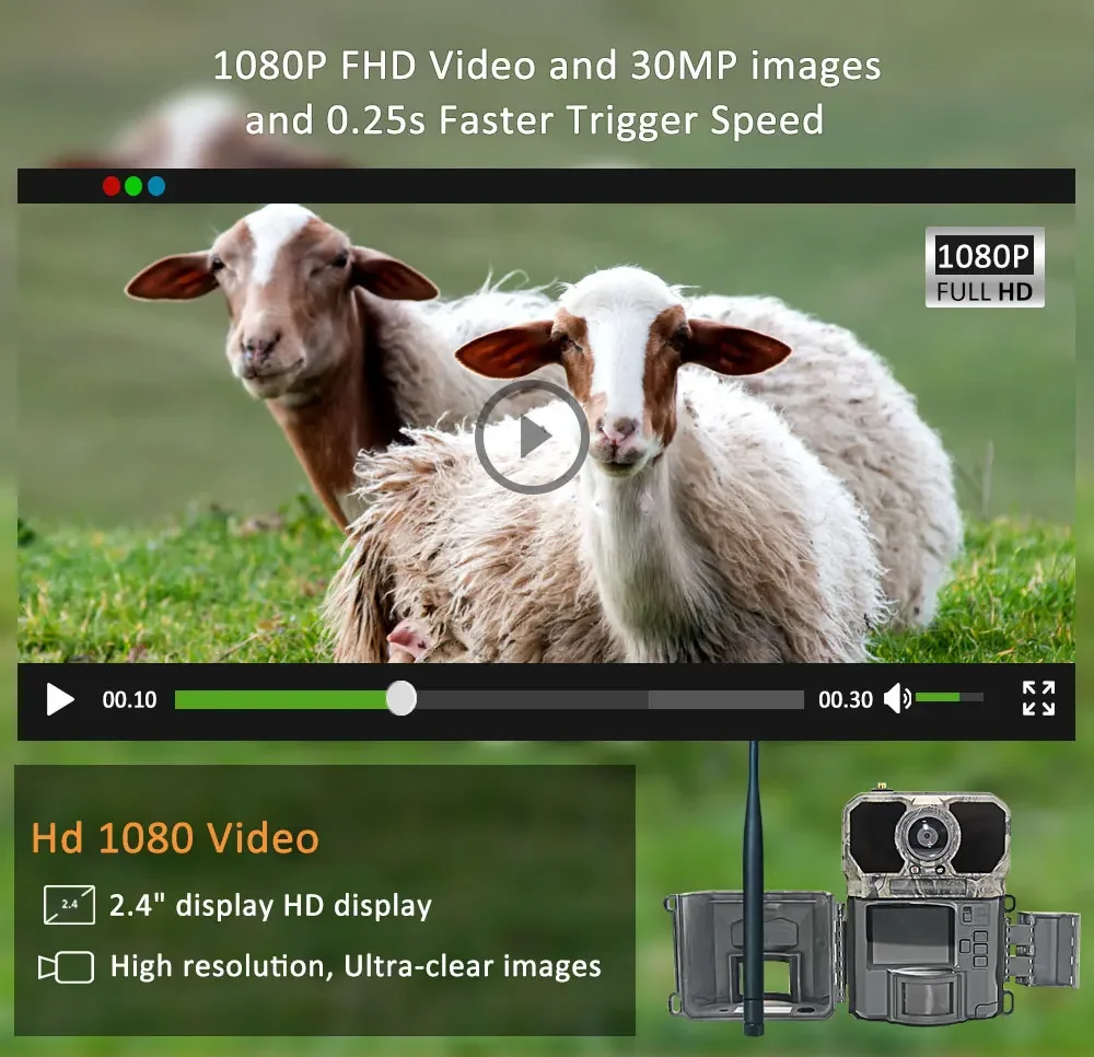 Fotocamera da Caccia 4G 30MP/1 - Outdoor Hunting Camera Wireless recensione e prezzo
