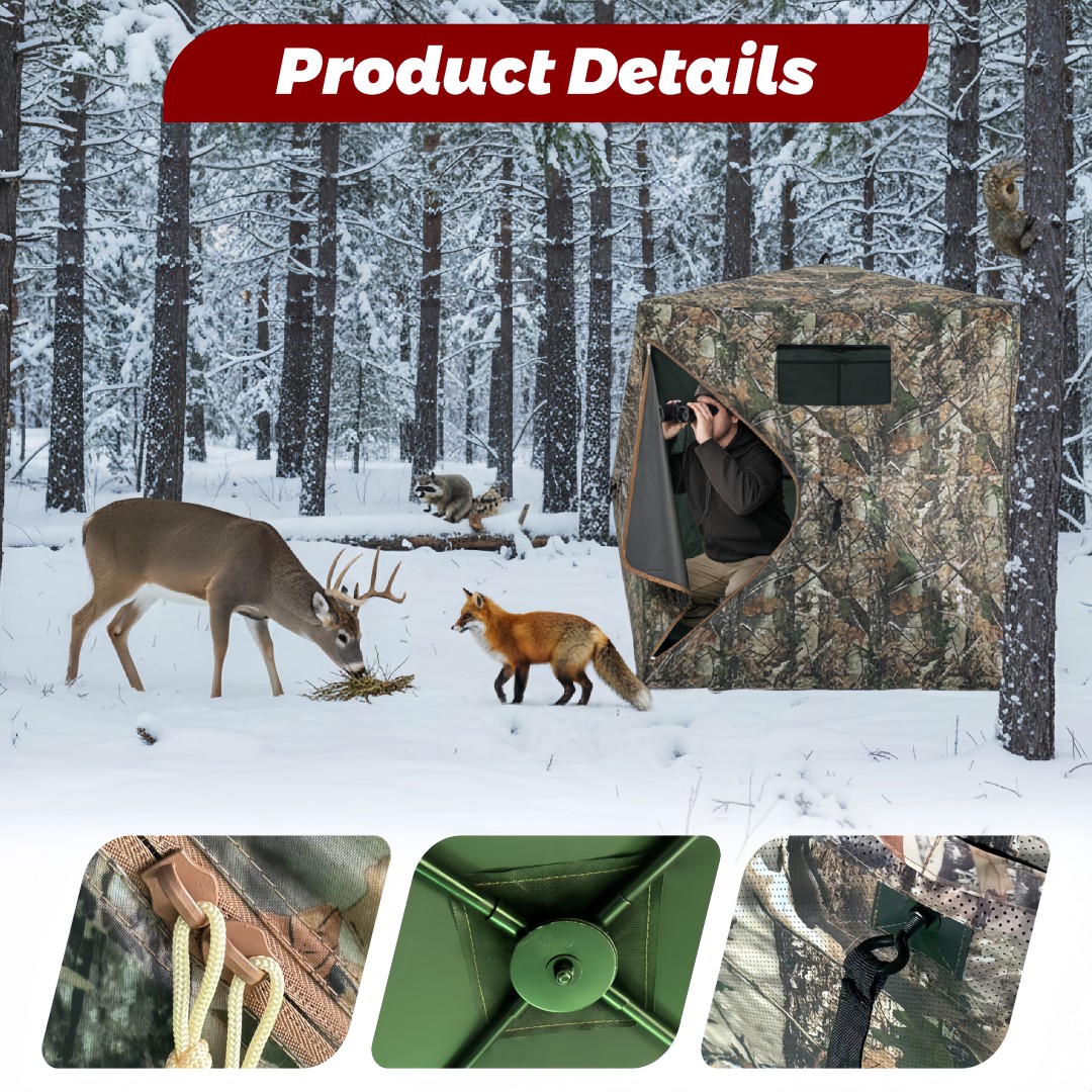 Capanno Mimetico Pop-Up per Ca - Hunting Outdoors recensione e prezzo