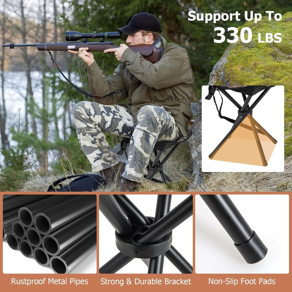 Set di 2 Sgabelli da Caccia Po - Hunting And Fishing Outdoor Chairs recensione e prezzo