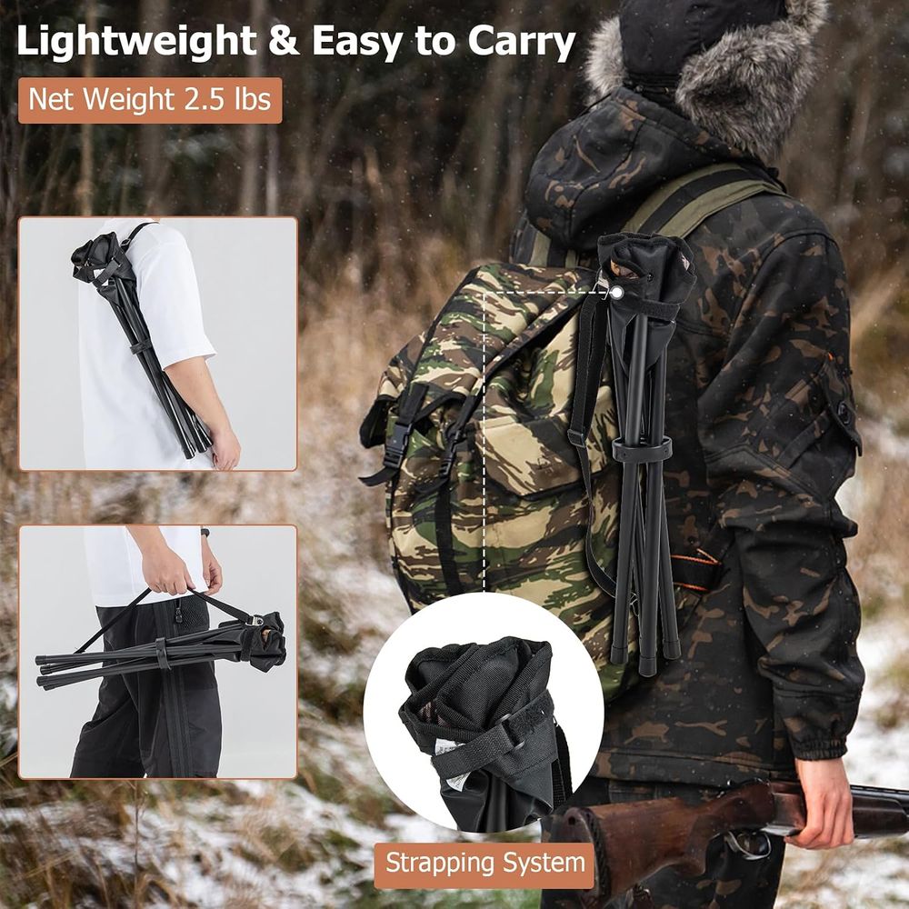 Set di 2 Sgabelli da Caccia Po - Hunting And Fishing Outdoor Chairs recensione e prezzo