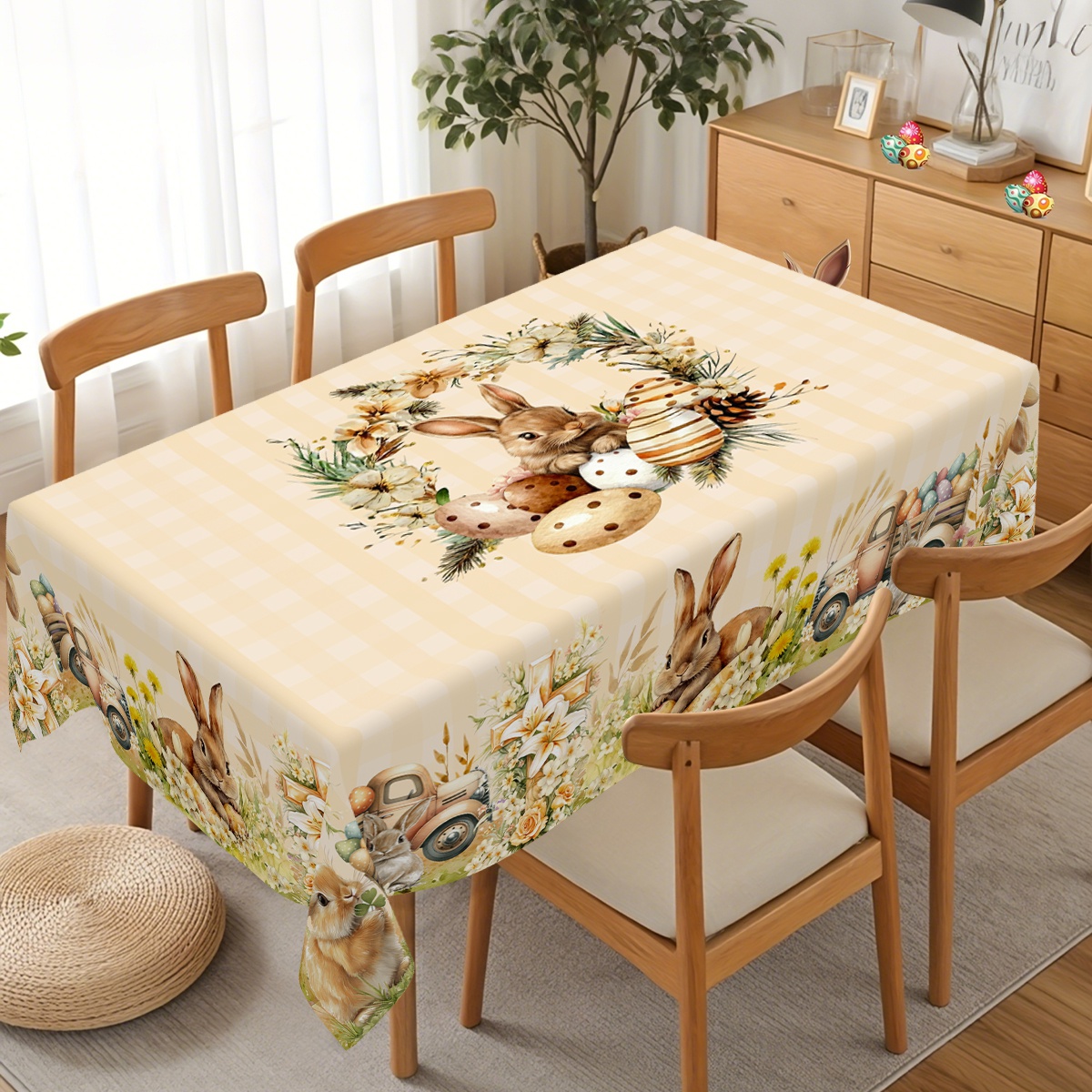 Tovaglia Pasquale con Coniglie - Outdoor Hunting Table recensione e prezzo