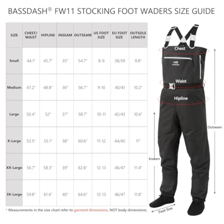 Wader da pesca a mosca e cacci - Fishing Waders Breathable recensione e prezzo